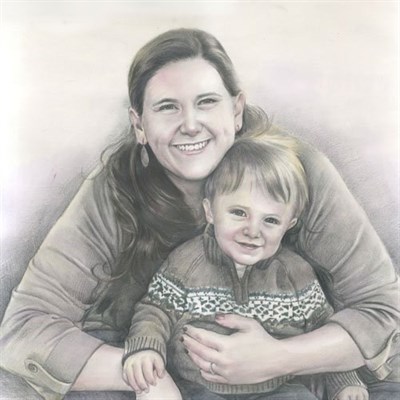 Hand Drawn DaVinci Sketch from Photos - myDaVinci